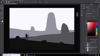 Layering! Establishing a background, foreground & everything in between! (Part 1)