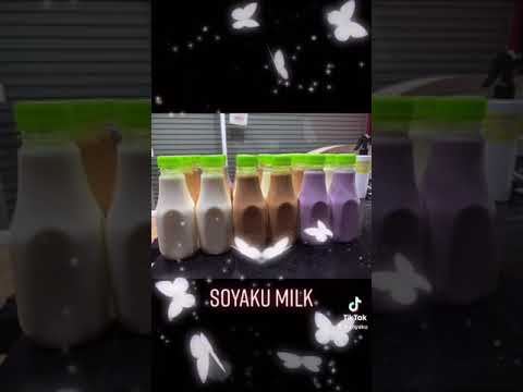นมถั่วเหลืองออแกนิก100%  Soyaku milk