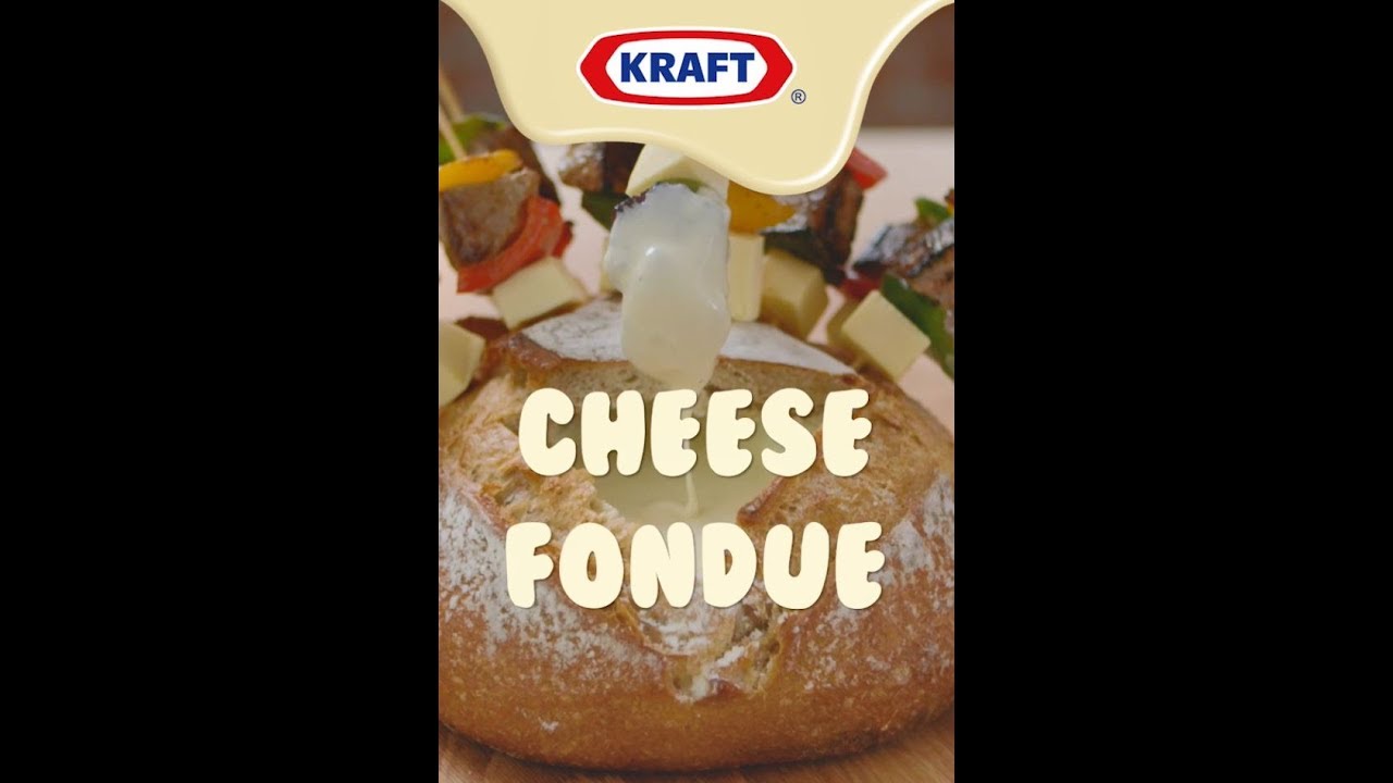 KRAFT Cheese Fondue with a Twist YouTube