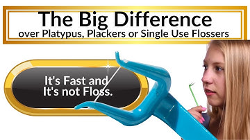 Why Choose The Harp over Platypus, Plackers or Single Use Flossers.