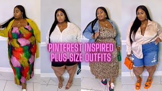 4 PLUS SIZE SPRING/SUMMER FITS| PINTEREST INSPIRED OUTFITS| LOOKBOOK| TRY ON HAUL| BRUNCH OUTFITS|