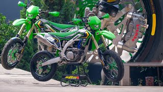 MODIF SUPERMOTO KAWASAKI KX 250