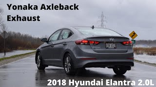 Yonaka Motorsports Axleback Exhaust for the 2017 20 Elantra Unboxing and Review