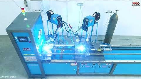 Automatic Scaffolding Ringlock Ledger Welding Machine Full Video - Sohal Welding Works