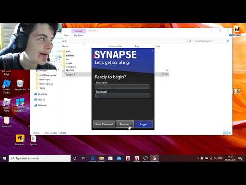 How to register and login to synapse x