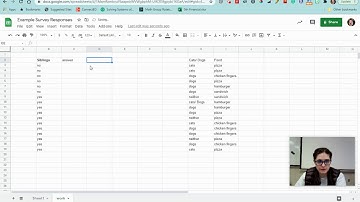 Using Google Form Results in Excel