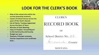 Take a Deeper Dive into School Records  Clerk Books, Teacher Registers, Oaths of Office
