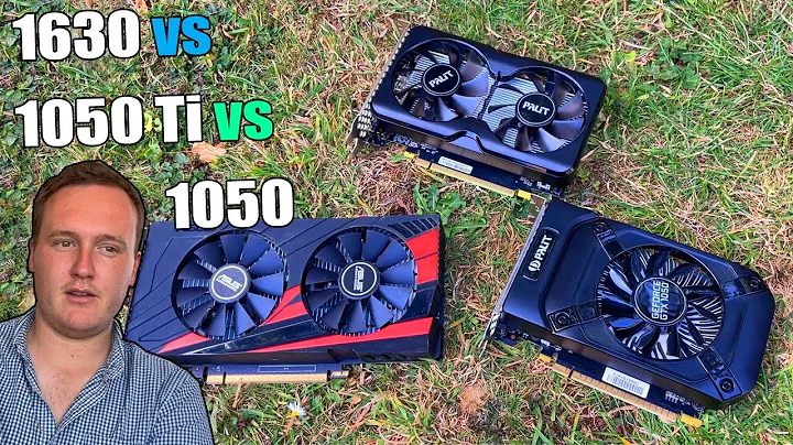 Unveiling the GTX 1630: Surprising Results in Comparison to 1050 Ti and 1050