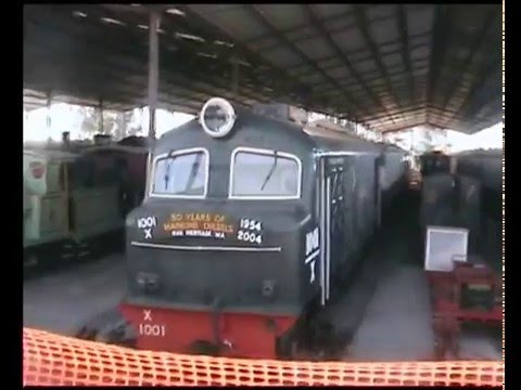 Jack's visit with Bob at the WA Railway Museum -- part 1