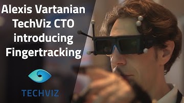 Fingertracking with TechViz XL at ART DAYS