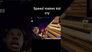 IShowSpeed makes kid cry on Fortnite #ishowspeed #shorts #fortnite