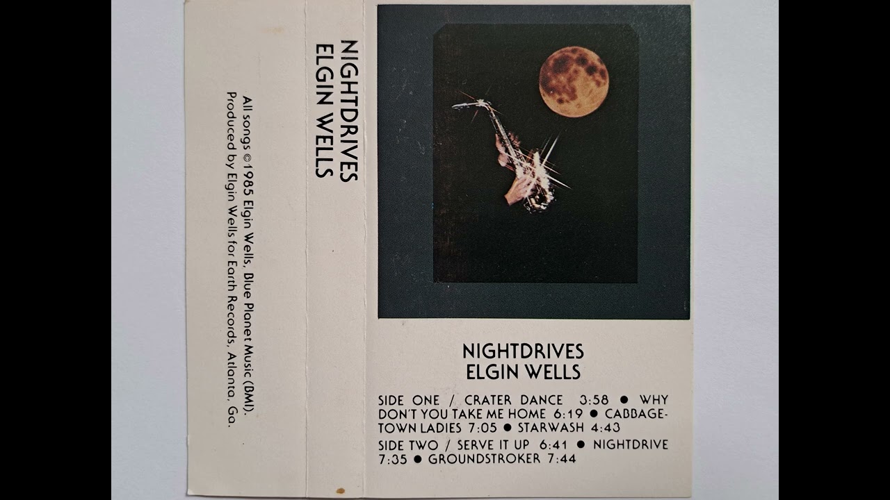 Nightdrives by Elgin Wells | 1985 Cassette Album