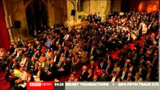 BBC News: IOC President heckled at London Olympics