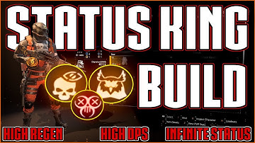 The Division 2 | The Status King Build | Burn Bleed And Blind In 2 Shots!!