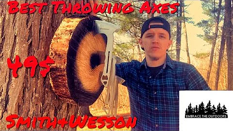 Testing Smith & Wesson Throwing Axes 49$ At Rural King