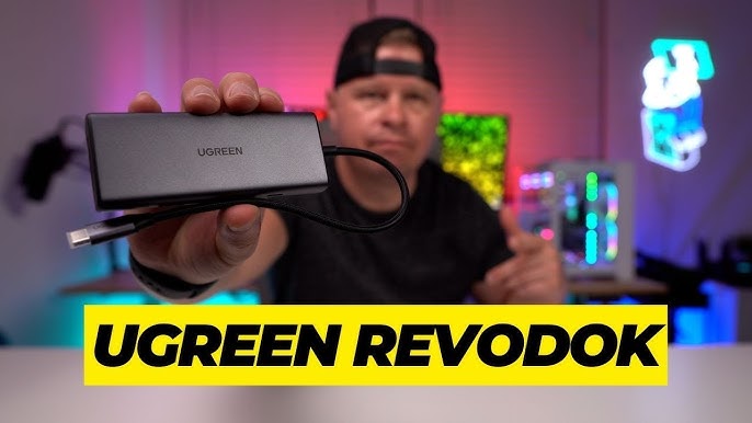 Ugreen Revodok Pro 109 USB C Hub 9 In 1 10gbps USB C 3.2 & USBA