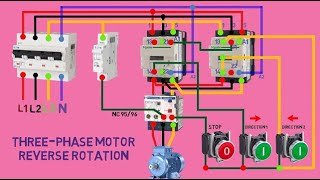 three phase motor forward and reverse rotation wiring | sra electrical