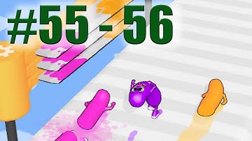 Wacky Run - Gameplay ( Level 55 - 56  ) Walkthrough