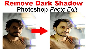 Photoshop editing - photoshop 7.0 photo editing - Remove Dark Shadow