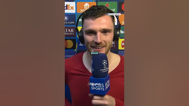 Andy Robertson said it as it is 😂 Liverpool have not been happy with Carragher