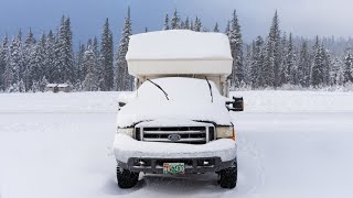 Hunkering Down in a Snowstorm | Staying Cozy in my Camper