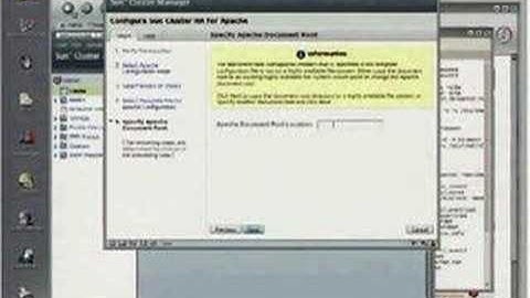 Cluster at Sun Part 1