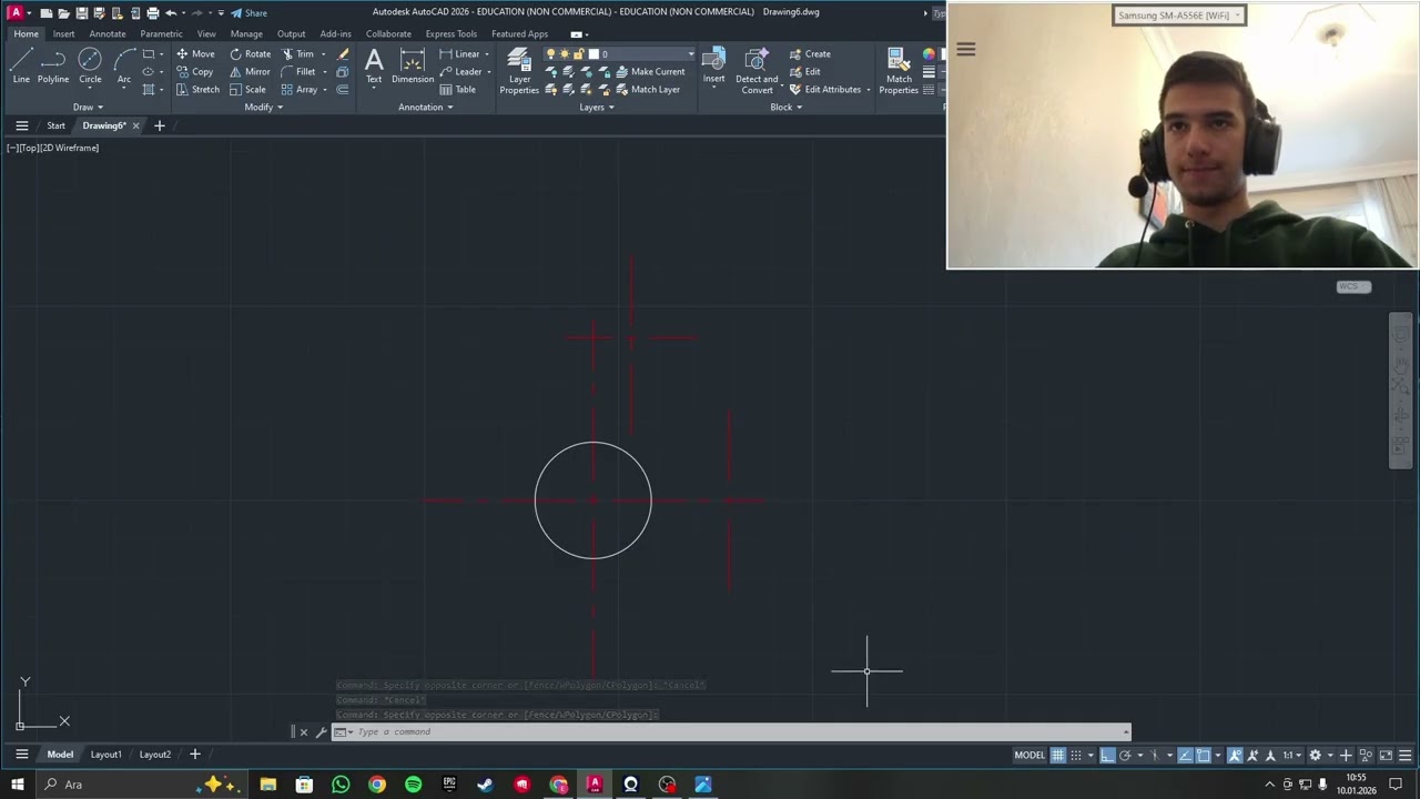 Bilgisayar Destekli Tasarım - Ödev 2: AutoCad Çizimleri
