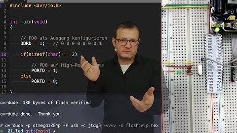 2023 11 28 Programmieren - Mikrocontroller-Programmierung, Teil 1