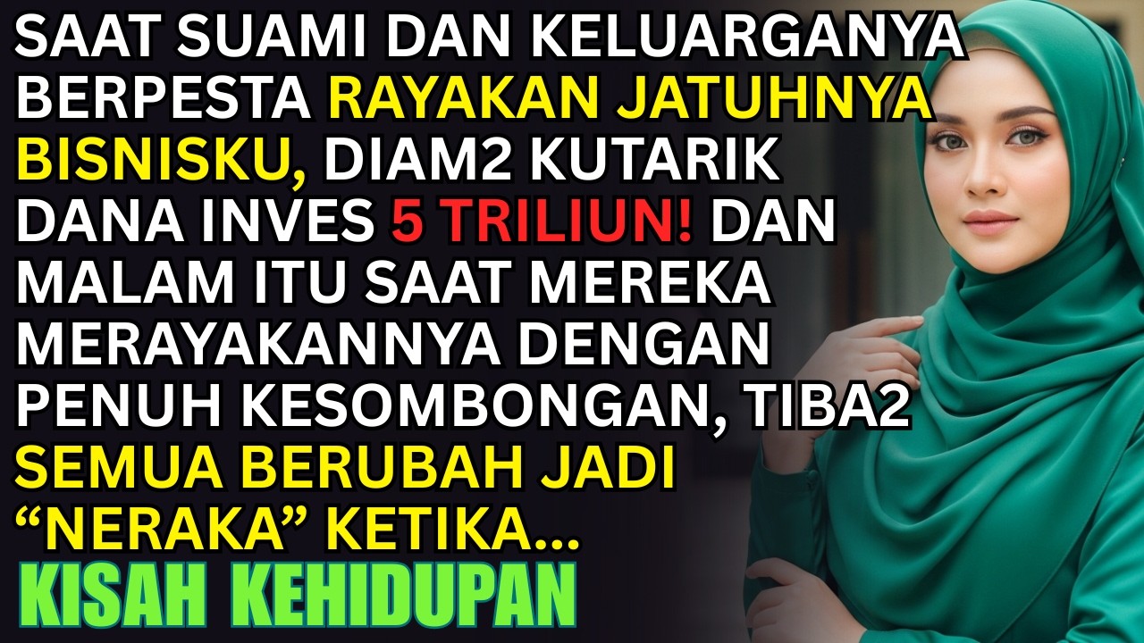 KUBATALKAN DANA INVES 5 TRILIUN! SAAT SUAMI RAYAKAN JATUHNYA BISNISKU - SEMUA ORANG TERDIAM KETIKA
