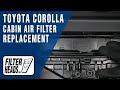 How to Replace Cabin Air Filter 2024 Toyota Corolla AQ1262C