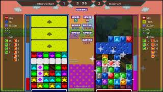 Panel Attack - Level 5 Touchscreen Gameplay VS Musichael