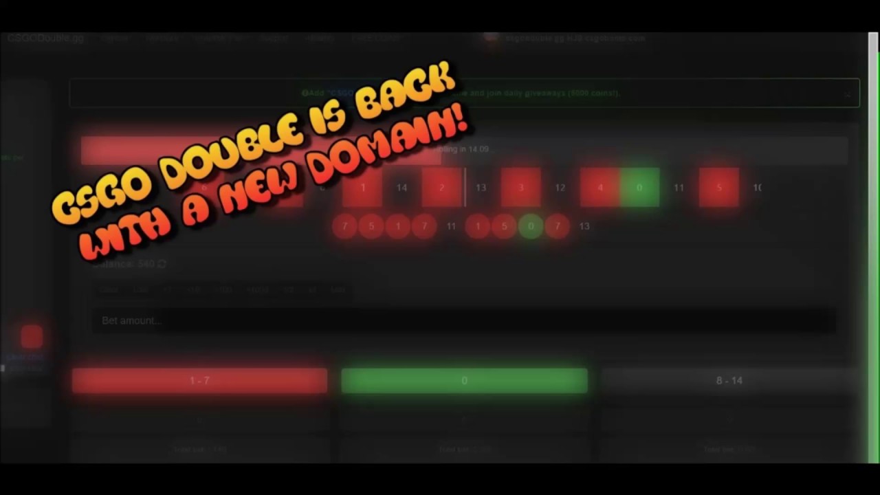 The best CS GO betting site is back | CSGODOUBLE  Best referral code: devilcoins