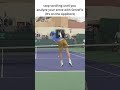 Stop hitting 50 serves blind. Film one. Get 3 fixes in seconds.