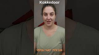 A funny Afrikaans word for the bigwigs #afrikaans #vocabulary #funny