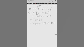 Inverse Trigonometric Function (ITF) LEC-8 Class 12 #maths #jee #boards #cbse #ncert