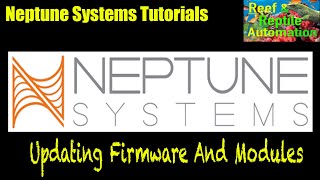 Neptune Systems Apex Tutorials - Updating Firmware/Module Status