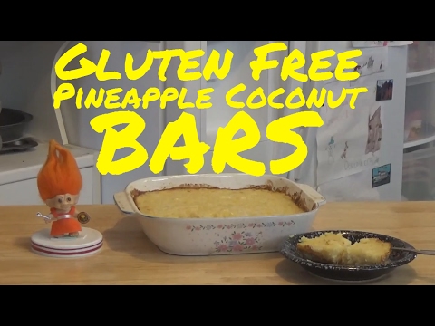 Let's Bake! with Helena - Gluten Free Pineapple Coconut Bars