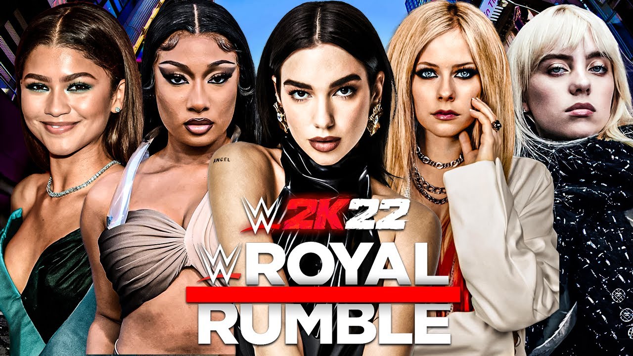 30 Women Compete in the Celebrity Royal Rumble! | WWE 2K22
