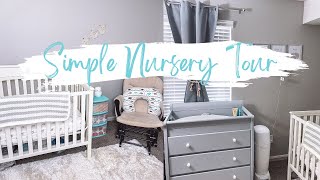 Baby Girl Nursery Tour | Simple \& Neutral | SMALL APARTMENT