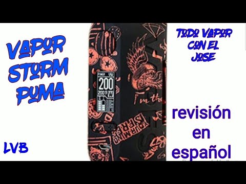 vapor storm puma español