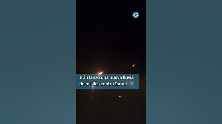 Irán lanzó una nueva lluvia de misiles contra Israel