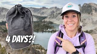 Everything I Eat on a 4–Day Backpacking Trip