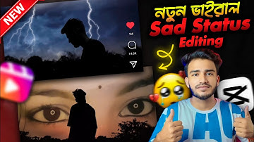 New Instagram Trending Aesthetic Sad Status Video Editing In CapCut | CapCut Tutorial | Sakib Tech
