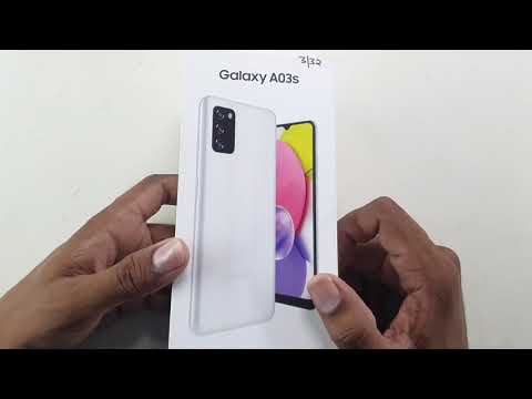 Samsung Galaxy A03s White Unboxing 3GB Ram