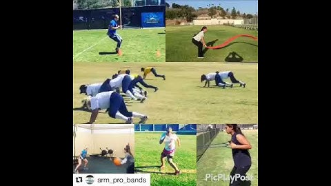 Softball Conditioning and Speed Training with Resistance Bands