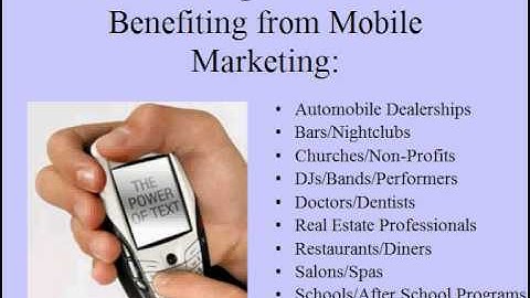 Text Message Marketing Tampa