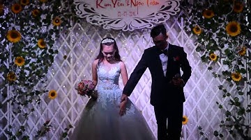 Chương trình lễ cưới đặc biệt tại Trung tâm tiệc cưới & sự kiện Vườn Cau l Kim Yến & Ngọc Toàn