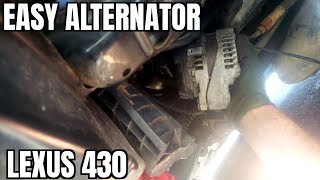 Career Overview 2001 2007 Lexus 430 Alternator Replace How to 2006 2005 2004 2003 2002 Install Remove