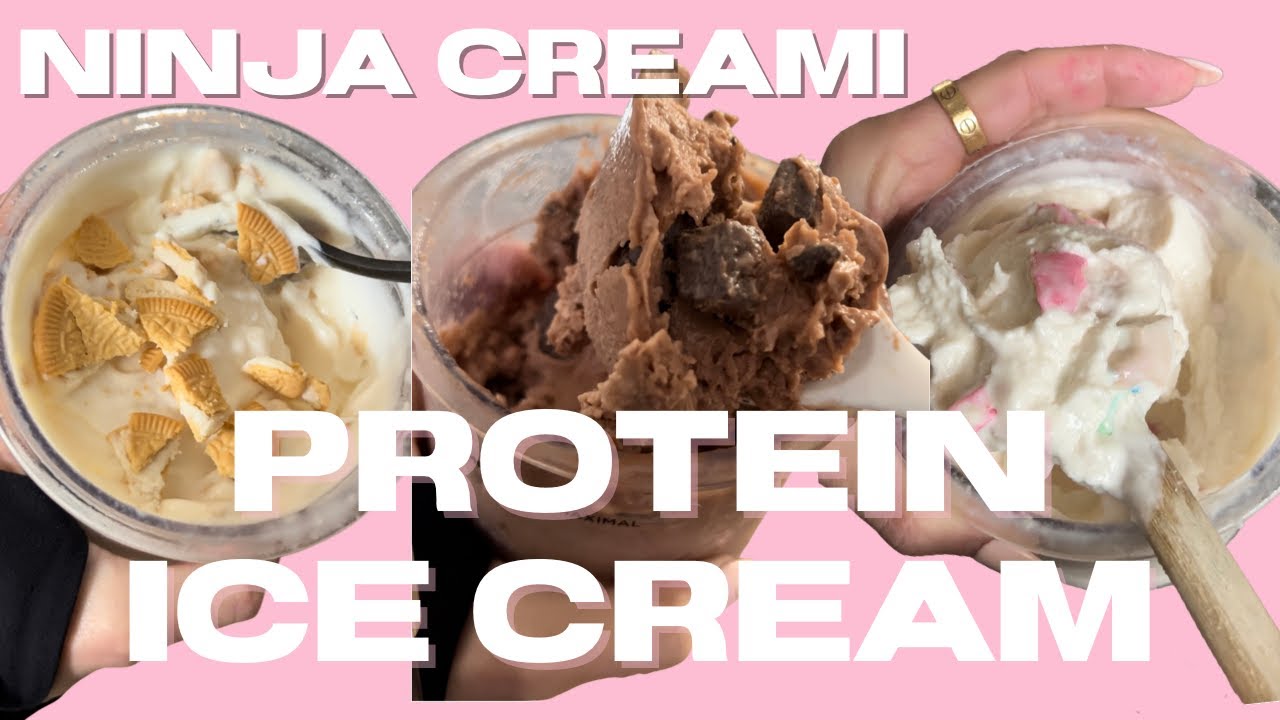 Easy & Tasty Protein Ice Cream, Ninja Creami, Step by Step