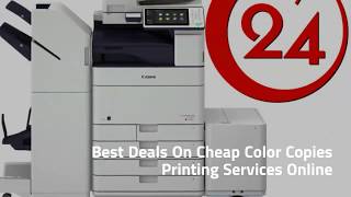 Best Deals On Cheap Color Copies Printing Services Online